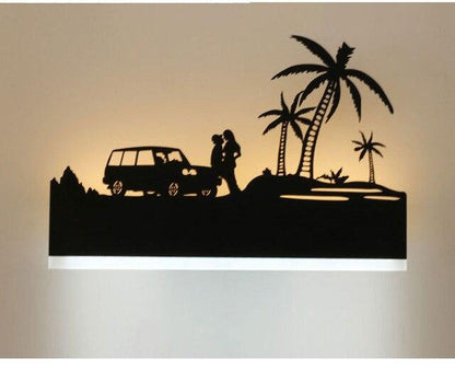 Led Wall Light Black Wall Lamp Sconce Lighting For Living Room Bedside Room Bedroom Lamp Wall Sconce Mirror Light Wall