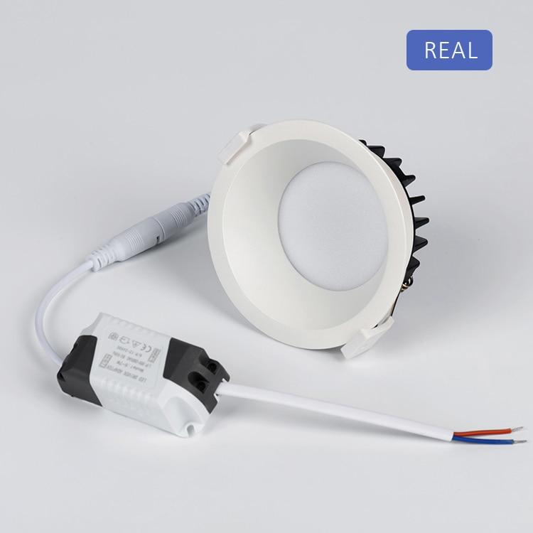 Dimmable LED Downlight Anti-Glare led Ceiling Lamp LED Spot Lighting Bedroom Kitchen led Recessed Downlight