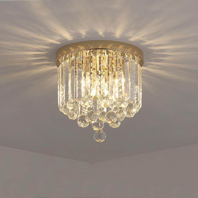 Nordic LED Crystal Pendant Lights Crystal Tree Branch Pendant Lamp For Living Room Kitchen Cafe Postmodern Led Tavan Aydinlatma