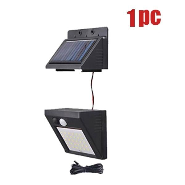 A2 LED Solar Light 40 80LED garden lamp PIR Motion Sensor night light separated for Home outdoor Street Yard Path fence
