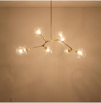 Modern Glass Pendant Light Nordic Dining Room Kitchen Light Designer Hanging Lamps Avize Lustre Lighting