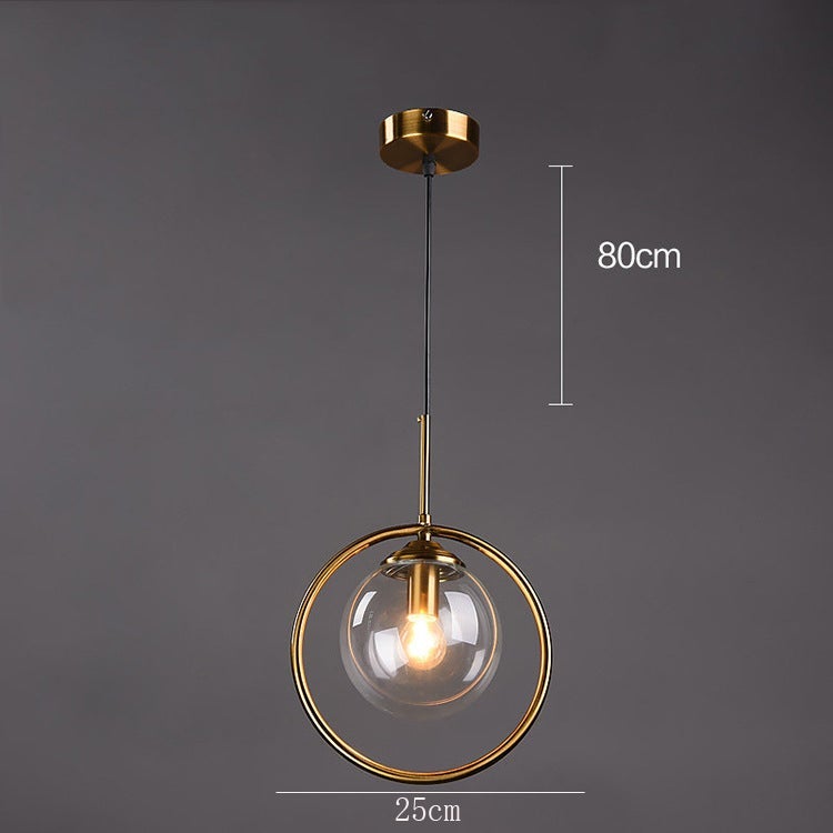 Modern Simple Bar Lamp Aisle Bedside Restaurant Small Chandelier Creative Personality Nordic Bedroom Chandelier