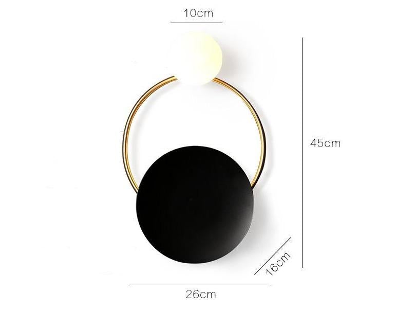 Postmodern Bedside Lamp Wall Lamp Personality Creative Shell Wall Lamp