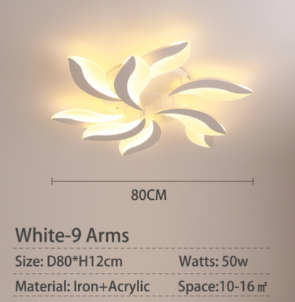 New Design Acrylic Modern Led Ceiling Lights For Living Study Room Bedroom Lampe Plafond Avize Indoor Ceiling Lamp