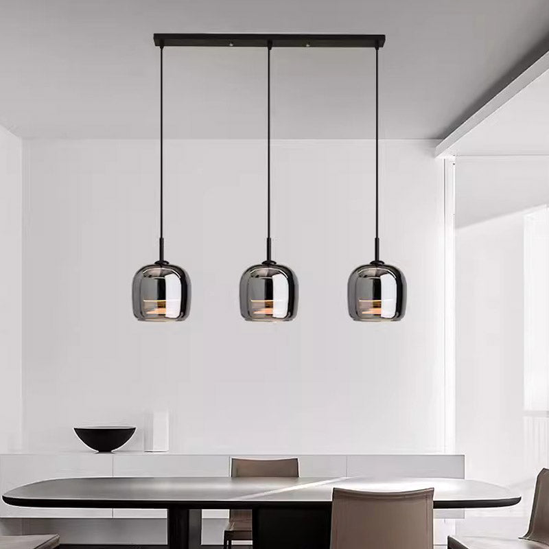 Nordic Glass LED Chandeliers Luxury Pendant Lamp Modern Minimalist  Hanging Light Fixture