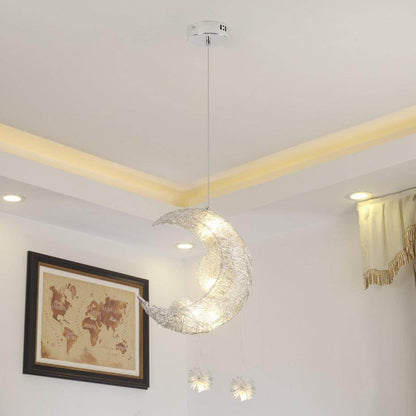 Modern LED Pendant Light For Living room Bedroom Dining Room Hanging Lamp Moon Star Pendant Lamp Children Bedroom Light Luminare
