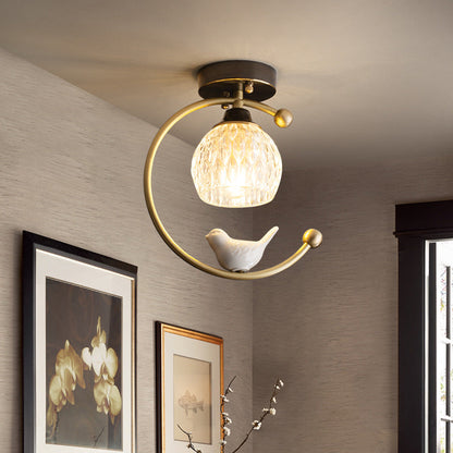 Creative Personality Balcony Bedroom Aisle Ceiling Lamp