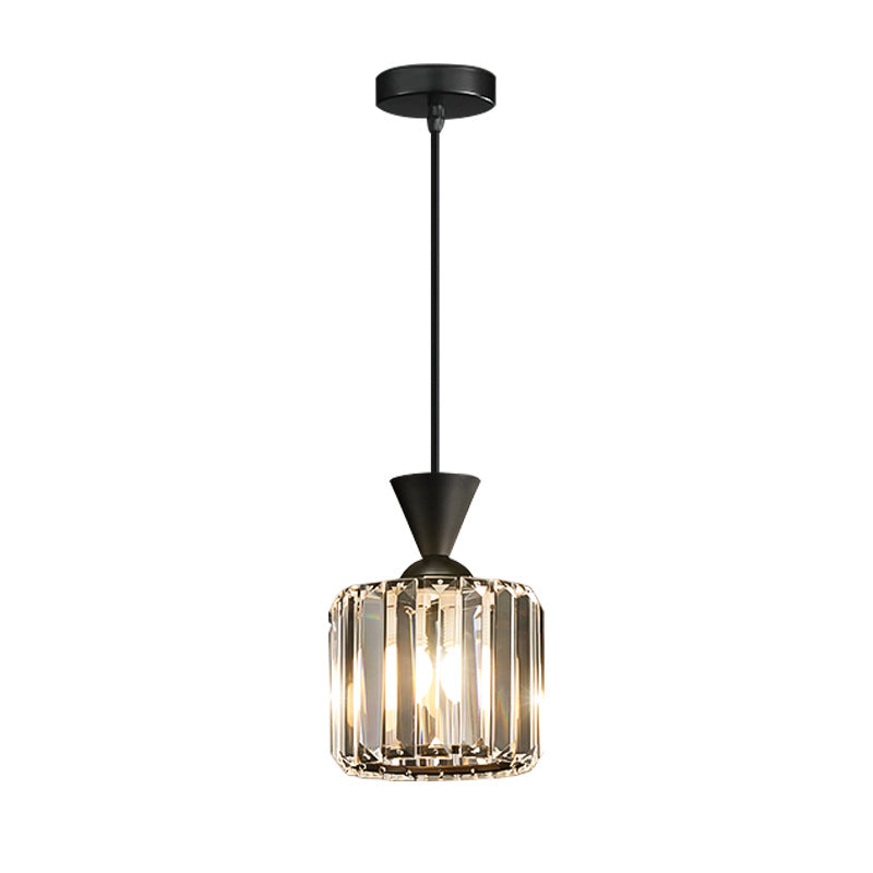 Modern Crystal Pendant Light Luxury Ceiling Chandelier Hanging Lamp for Dining Living Room Bedroom Shop Bar Cafe Drop Home Decor