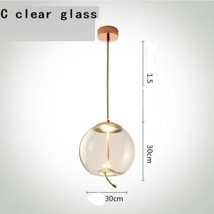 Modern Glass Scandinavian Pendant Lights Nordic Hanglamp Hemp Rope Industrial lamp For LOFT Deco Maison