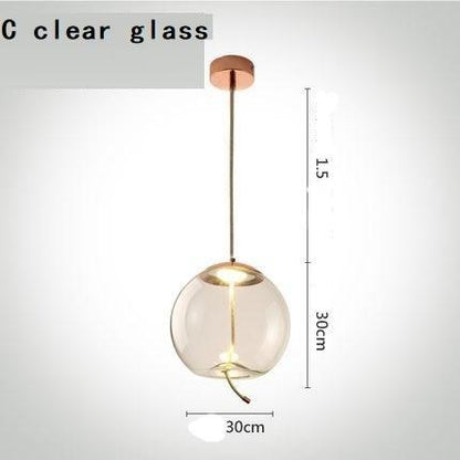 Modern Glass Scandinavian Pendant Lights Nordic Hanglamp Hemp Rope Industrial lamp For LOFT Deco Maison