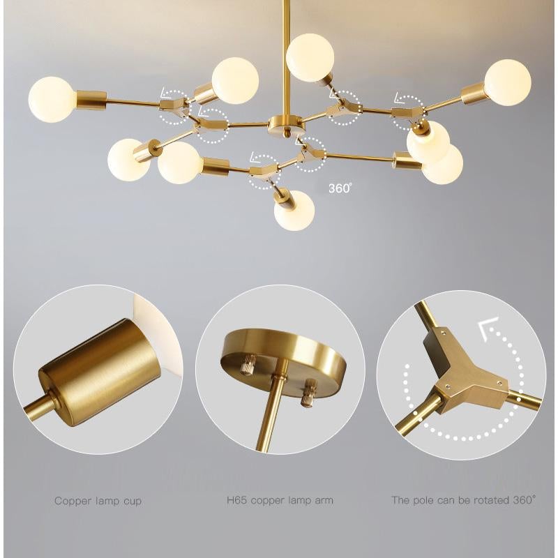 New Luxury Magic Ball of Living Room Lamp and Chandelier