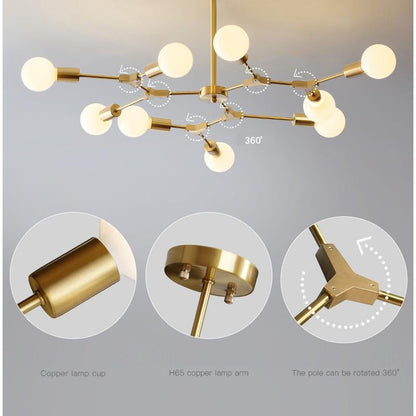 New Luxury Magic Ball of Living Room Lamp and Chandelier