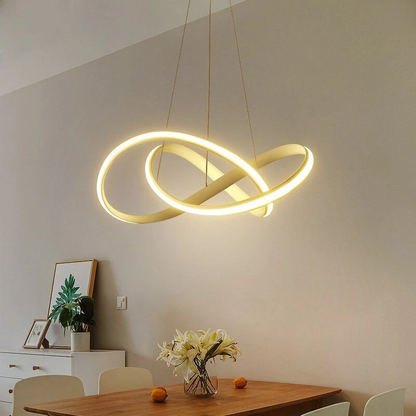 Hanging LED Pendant Lights For Shop Bar Dining Kitchen Room Aluminum Body Remote Control White/Black Pendant Lamps Free Shipping