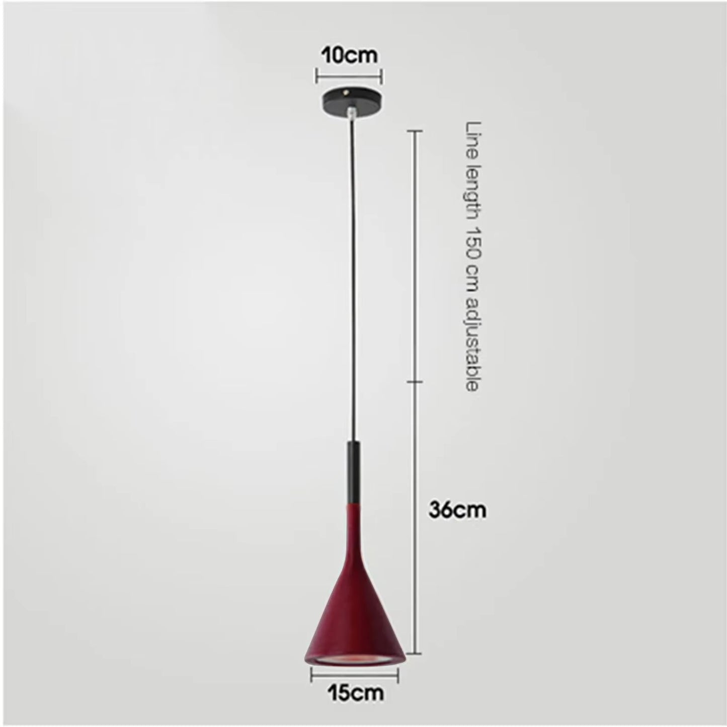 Modern Led Pendant Lights  White Light E27 Hanging Lamp Lampshade Home Chandelier