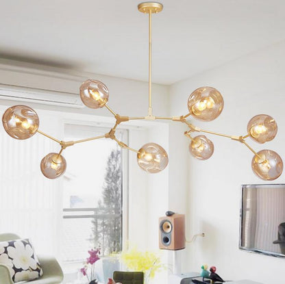 Modern Glass Pendant Light Nordic Dining Room Kitchen Light Designer Hanging Lamps Avize Lustre Lighting