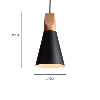 Pendant Lights Modern Wood Pendant Lamp Nordic light For Cafe Restaurant Bedroom Hanglamp Kitchen Colorful Suspension Luminaire