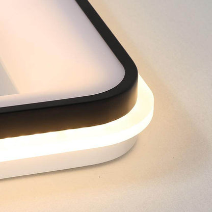 Surface Mounted 45x45cm Modern LED Ceiling Lights For Living Room Bedroom