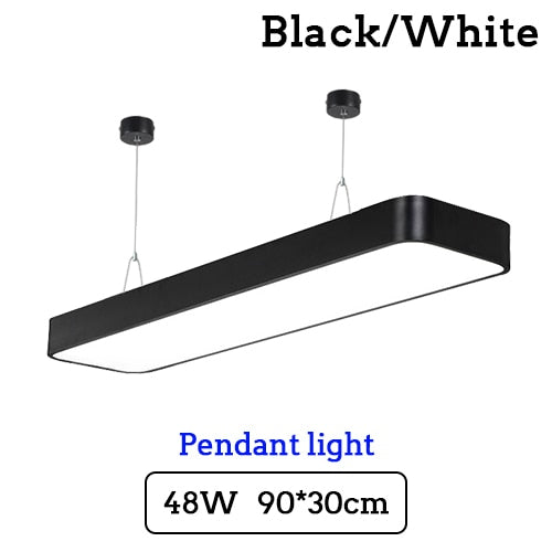 LED Modern Ceiling Light Lamp dimmable Surface Mount Rectangleindustrial wind Lighting Fixture Bedroom Living Room Office lights