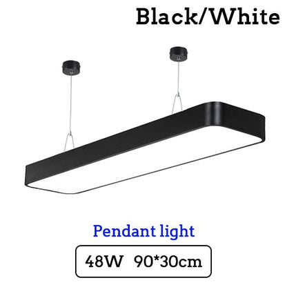LED Modern Ceiling Light Lamp dimmable Surface Mount Rectangleindustrial wind Lighting Fixture Bedroom Living Room Office lights