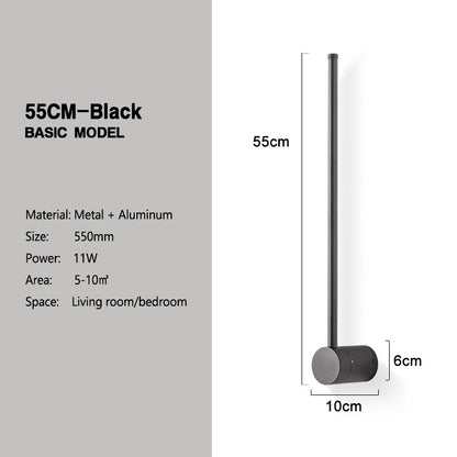 360 Degree Rotation LED Wall Lights Interior Wall Lamps Living Room Bedroom Indoor Wall