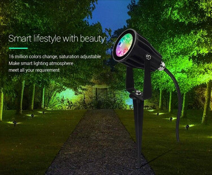 FUTC04 6W RGB+CCT Smart LED Garden Lamp Lights IP66 AC  for Outdoor Green space/Park/road/plant landscape decoration
