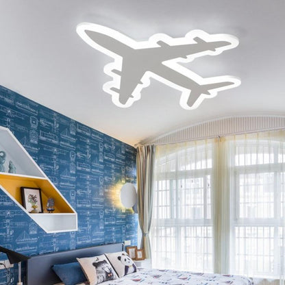 Creative Personality Airplane Room Lamps Boy Bedroom Cartoon Ceiling Lamp