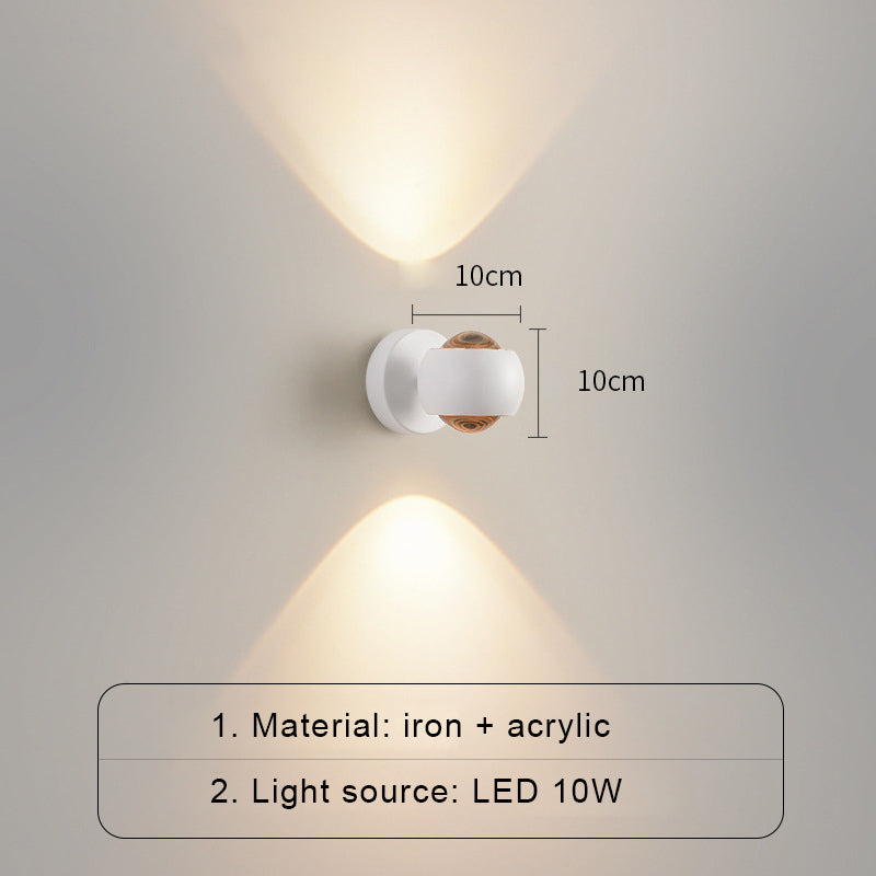 Nordic LED Wall Lamp Modern Luxury Gold Wall Light Indoor Lighting Room Decor Sconces For Bedroom Bedside Living Room Lamp