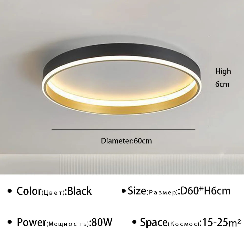 Modern LED Ceiling Light Chandelier For Bedroom Living Dining Room Indoor Home Decor Light Fixture