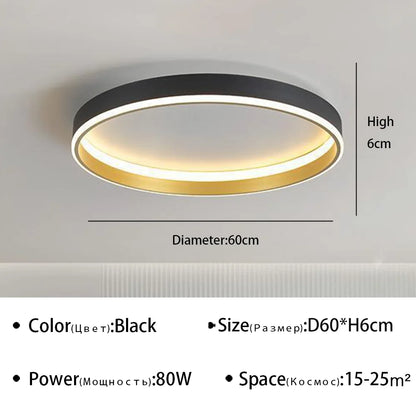 Modern LED Ceiling Light Chandelier For Bedroom Living Dining Room Indoor Home Decor Light Fixture