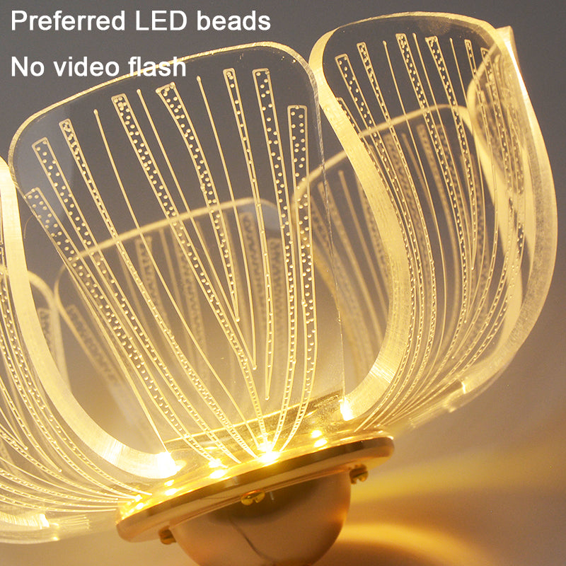 Nordic Lustre LED Pendant Lamp Modern Art Hanging Light Indoor Ceiling Lighting for Home Living Room Bedroom Bedside Decor