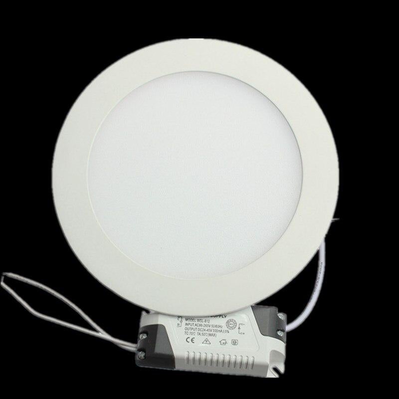 LED Downlight Recessed Kitchen Bathroom Lamp 25W Round/Square LED Ceiling Panel light Warm/Natural/Cool White Free ship