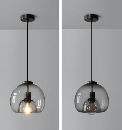 Nordic Glass Chandeliers Three-headed Combination Lamps