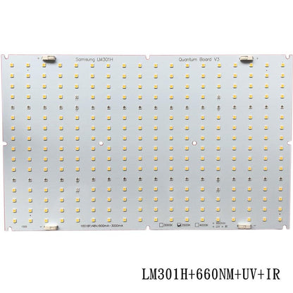 Led lamp board LM301B LM301H 3000K 3500K 660nm UV IR  heat sink Meanwell 120w 240w  Driver