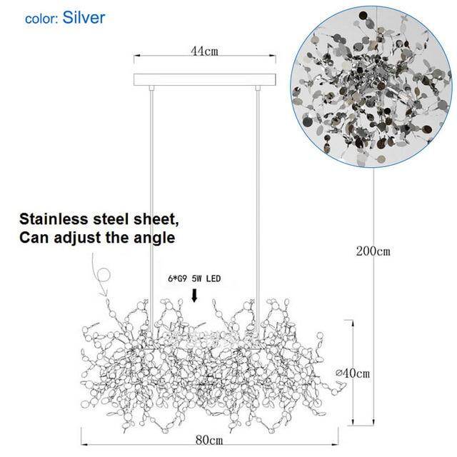 Modern Pendant Lights Stainless Steel Shade Dining Room Pendant Lamp Led Luminaire Suspendu Restaurant Living Loft Light Fixture