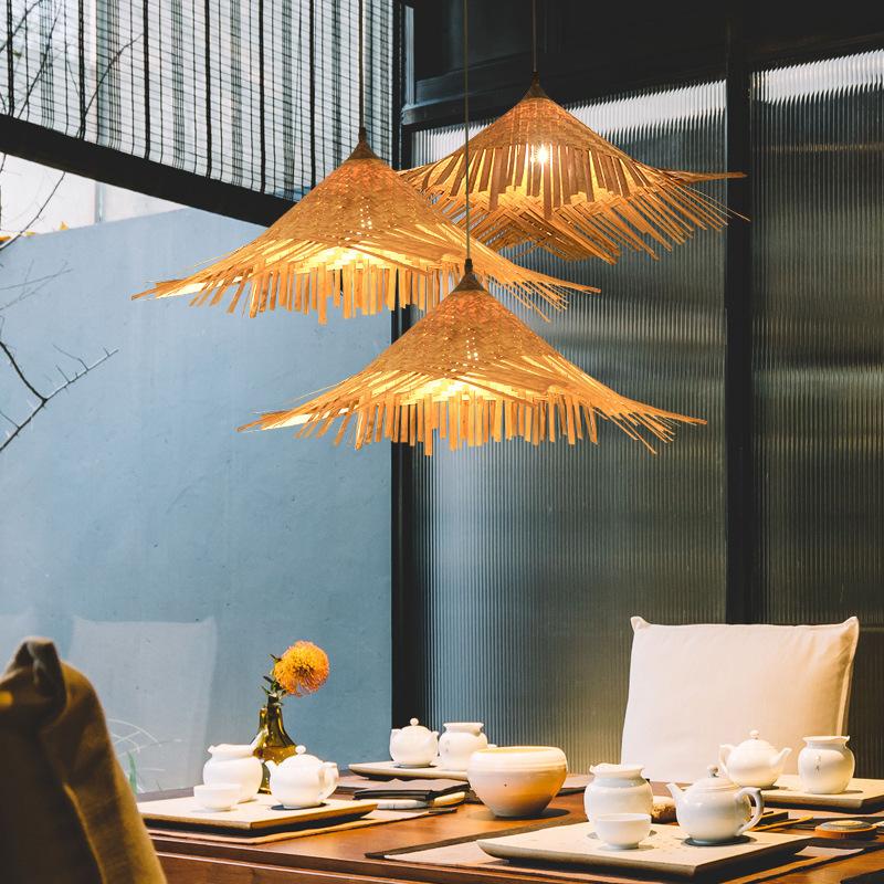 Bamboo Chandelier Home Stay Bamboo Lamp