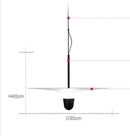 Minimalist Lamp Creative Personality Postmodern Light Luxury Lamp Ins Long Line Chandelier