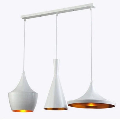 Modern Attractive Lamps E27 Musical Instrument Aluminum Pendant Lights Restaurant Hanging Pendant Light For Dinning Room DG503