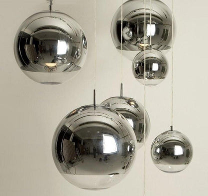 Nordic Led Pendant Light Creative Personality Modern Glass Ball Pendant Lamp Bar Bedroom Bedside Living Room Hanging Lamp
