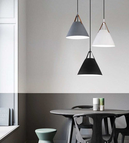 Nordic Restaurant Pendant Lights LED Handlamp Indoor Dinning Room Lamp Home Lighting Single-Three Heads Lamparas E27 AC110-220V