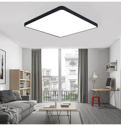 Ultra-thin Square LED Ceiling Lamp Kitchen Light Fixtures Living Room Surface Mount