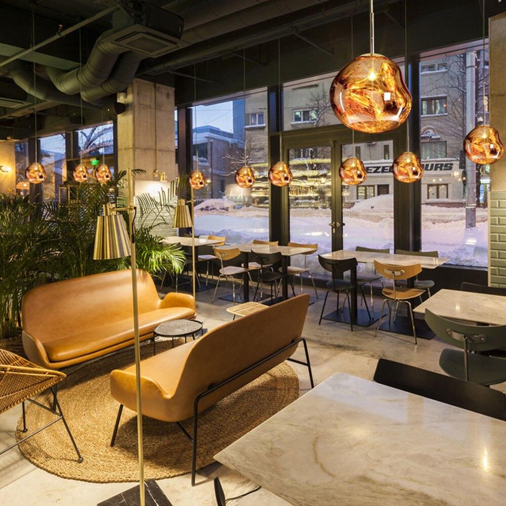 Glass Pendant Lamp Dia 15cm/20cm/27cm Creative Hanging Lamp With Adjustable Cable Bedroom Living Room Pendant Light