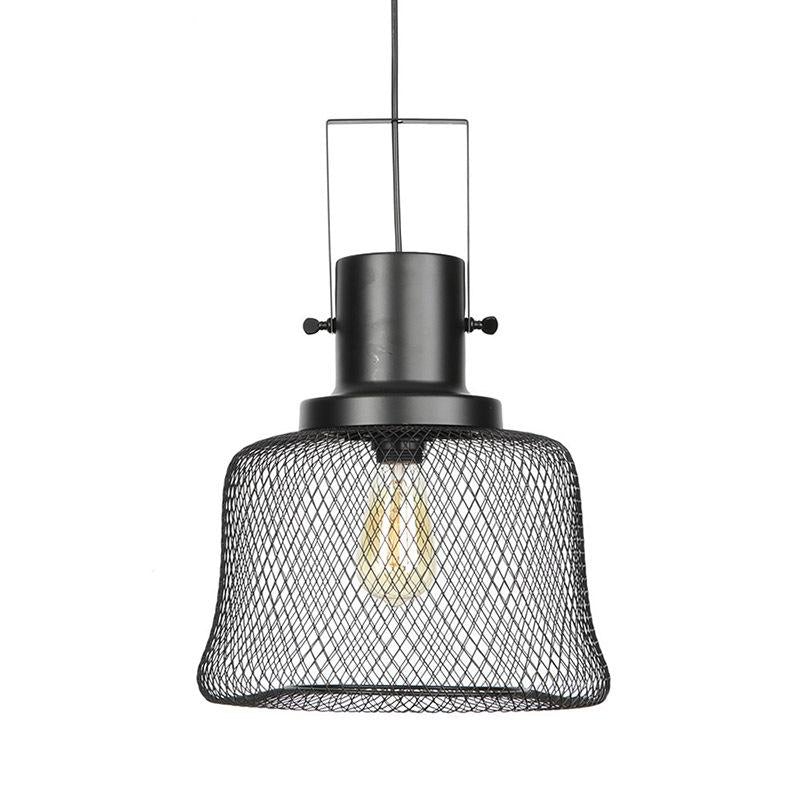 American Retro Iron Mesh Chandelier