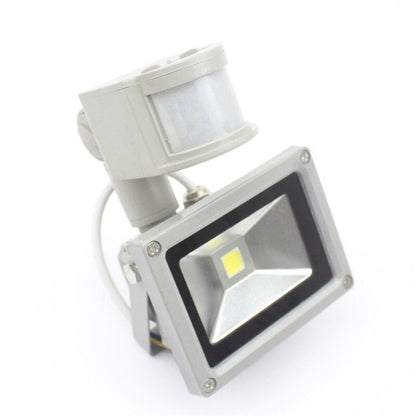 PIR 10W LED floodlight Ivanowa 12V 24V input spotlight waterproof Solar system garage security Motion Sensor Time adjustable