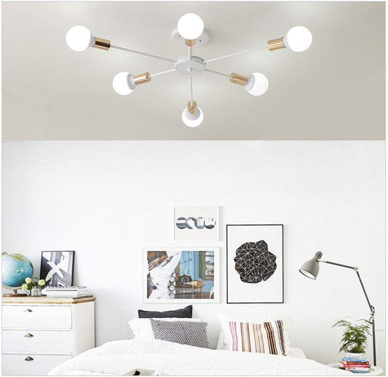 Fashion Modern Lamps LED Pendant Lights Indoor Lighting Gold Electropla Living Dining Room Bedroom Bar Shop Light Fixture