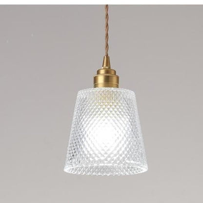 Glass Chandelier Single Head Small Chandelier