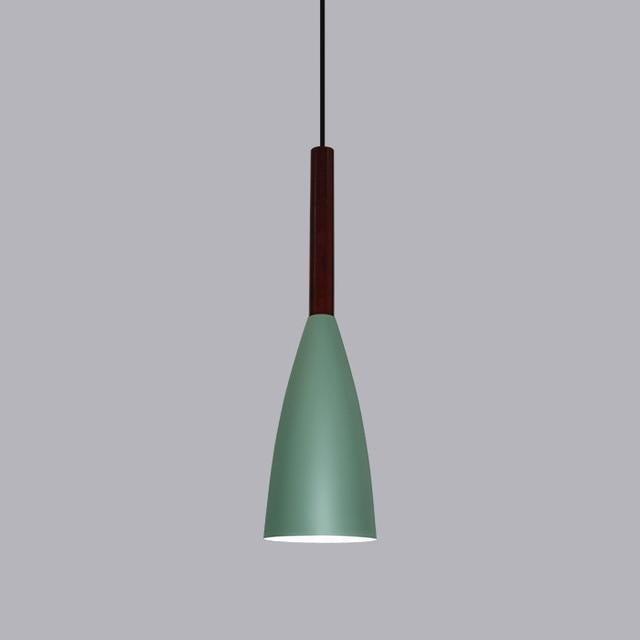 Wood Pendant Lights E27 LED Modern Hanglamp Nordic Lamp Living Room Restaurants Kitchen Dining Bar Droplight
