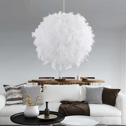 Lamparas De Techo Colgante Moderna Feather Ceiling Light White Modern Droplight Ceiling Lamp Bedroom Study Hanging Lamp