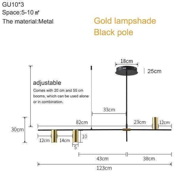 Modern Pendant Light Dining Led Pendant Lamps Bar Gold Lampshade Lighting Living Room Led Kitchen Fixture Hanging Light Bedroom