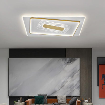 Living Room Ceiling Lamp Creative Feather Light Luxury LED Lamps