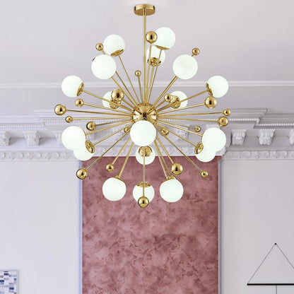 LED Glass Pendant Light for Dining Room Bedroom Living Room Modern Gold Hanging Lamp Indoor Lighting